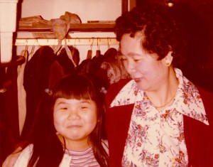 Me and my all-too-pinchable little girl cheeks with my adoring mother.